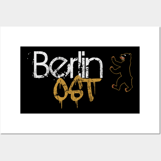 Berlin Capital Bear Souvenir Germany Wall Art by MrTeee